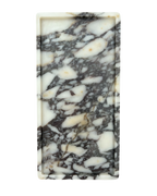 Natural Large Calacatta Viola Marble Tray

Our most loved classic calacatta marble from Turkey is a statement for your space.&nbsp;The colour &amp; veining is unique to each cut.

Use it to display an array of your candles, perfume, skin care, in your kitchen or coffee station or even as a statement piece on a coffee table. The options are endless!

Refined, luxurious &amp; polished.

MATERIAL*
Luxurious thick Calacatta Viola marble. approx 2cm.